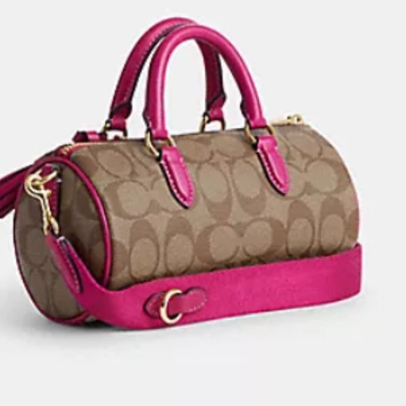Coach Lacey Crossbody In Signature Canvas - Picture 9 of 9